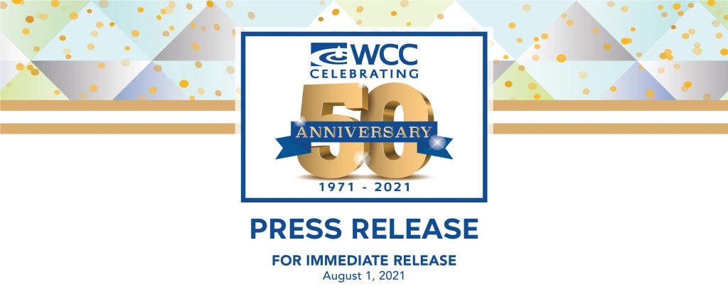 WCC 50th Anniversary Press Release